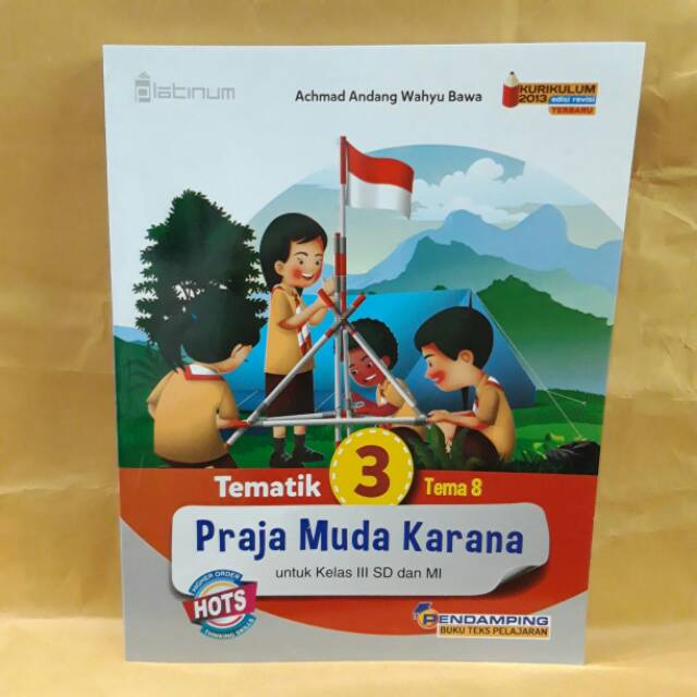 Jual Tematik Platinum Kelas 3 Tema 8 Praja Muda Karana Hots Shopee