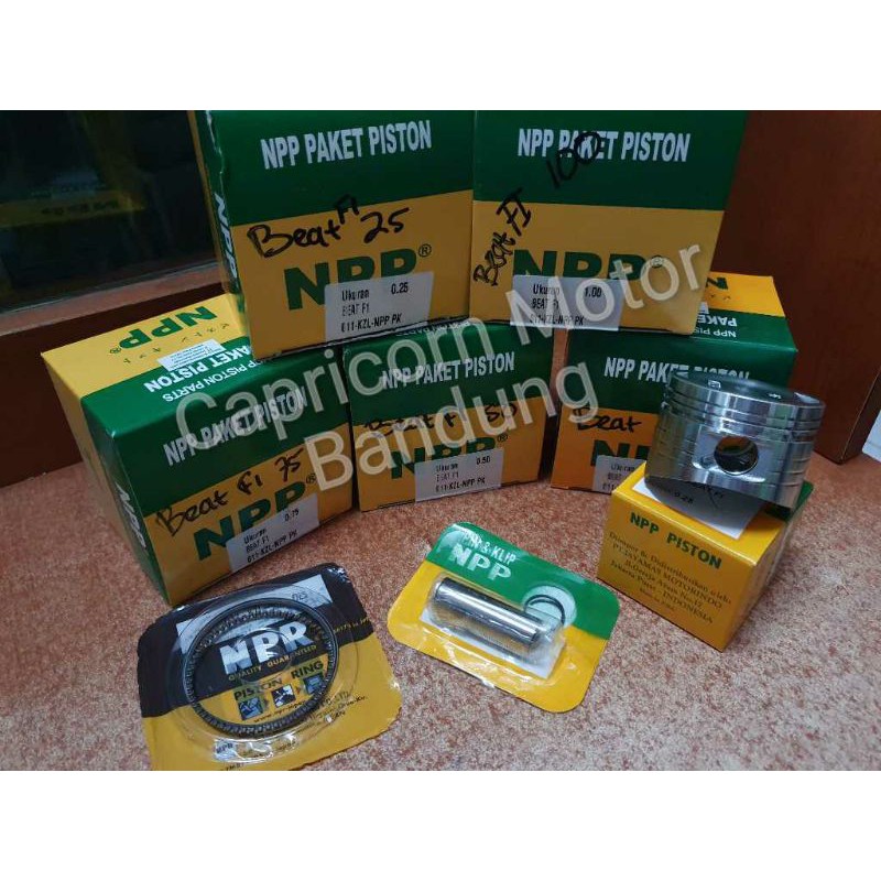 Jual Piston Kit BEAT FI NPP SCOOPY SPACY FI KZL NON ESP INJEKSI