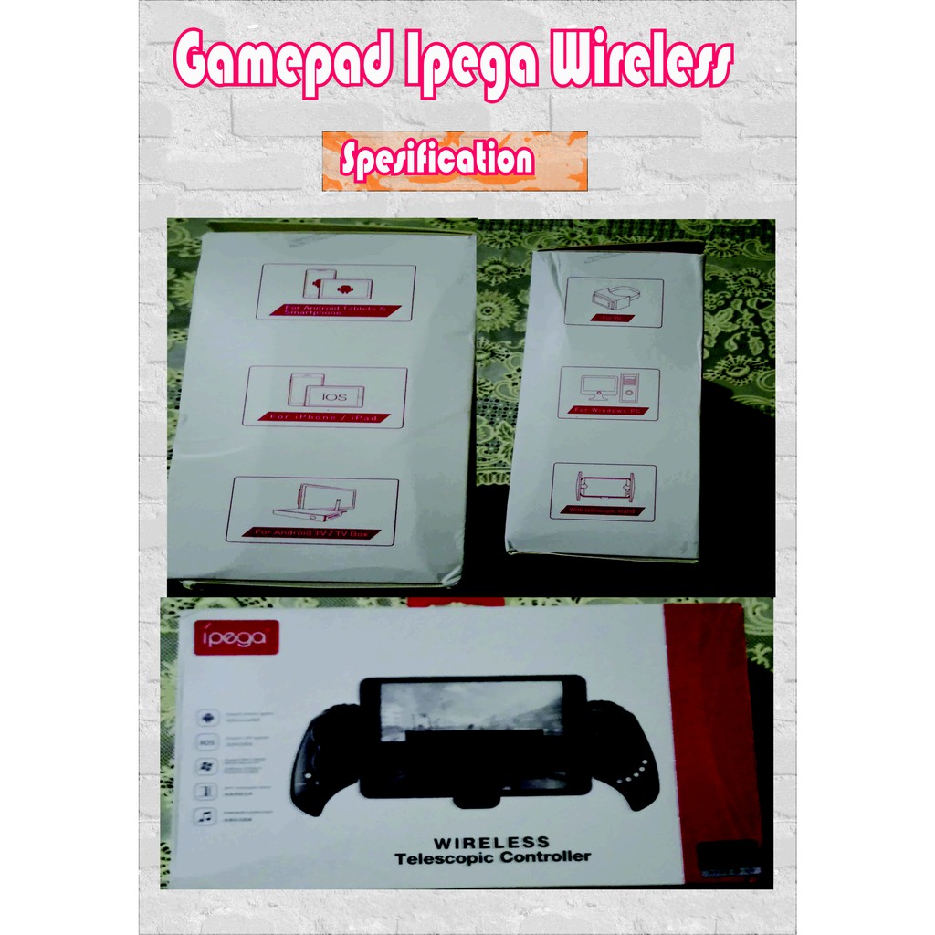 Jual Ipega 9023 Gamepad Telescopic Game Controller Android IPhone IPad ...