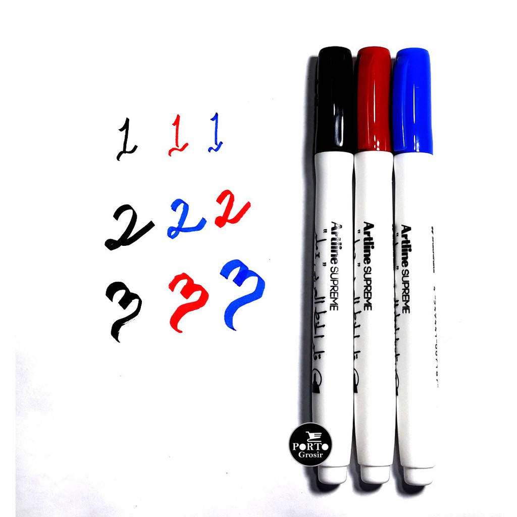 Jual Artline Supreme Calligraphy Pen 1.0 Pulpen Art Line Kaligrafi ...