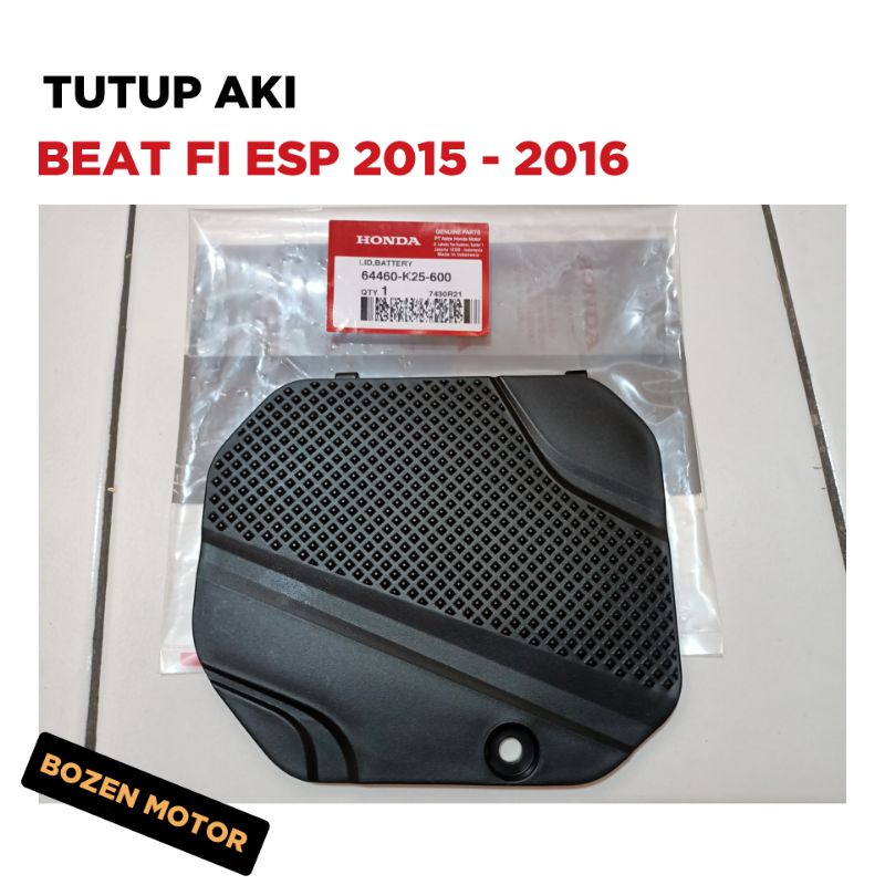 Jual Cover Tutup Aki Beat FI ESP 2015 2016 / Penutup Lid Batre / Ori