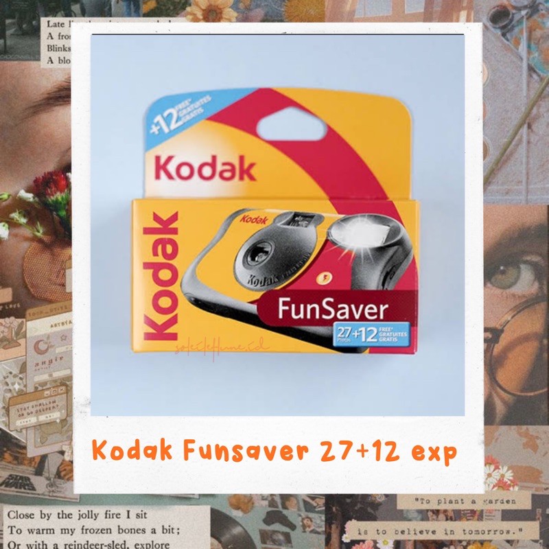 Jual Kodak FunSaver Disposable Camera (Kpop Idols Favorite Dispo Cam