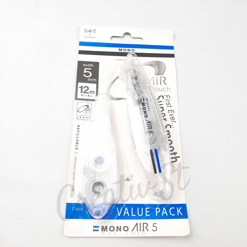 Jual Tombow Mono Air 5 Correction Tape + Refillable CTCAX5C41CAR 10 M
