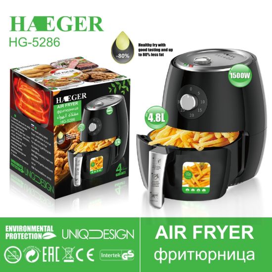 Jual HAEGER AIR FRYER / MESIN PENGGORENGAN TANPA MINYAK 5286 4.0