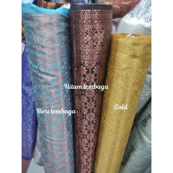 Jual Kain Songket Meteran / Kain Songket / Songket Meteran Semy ...