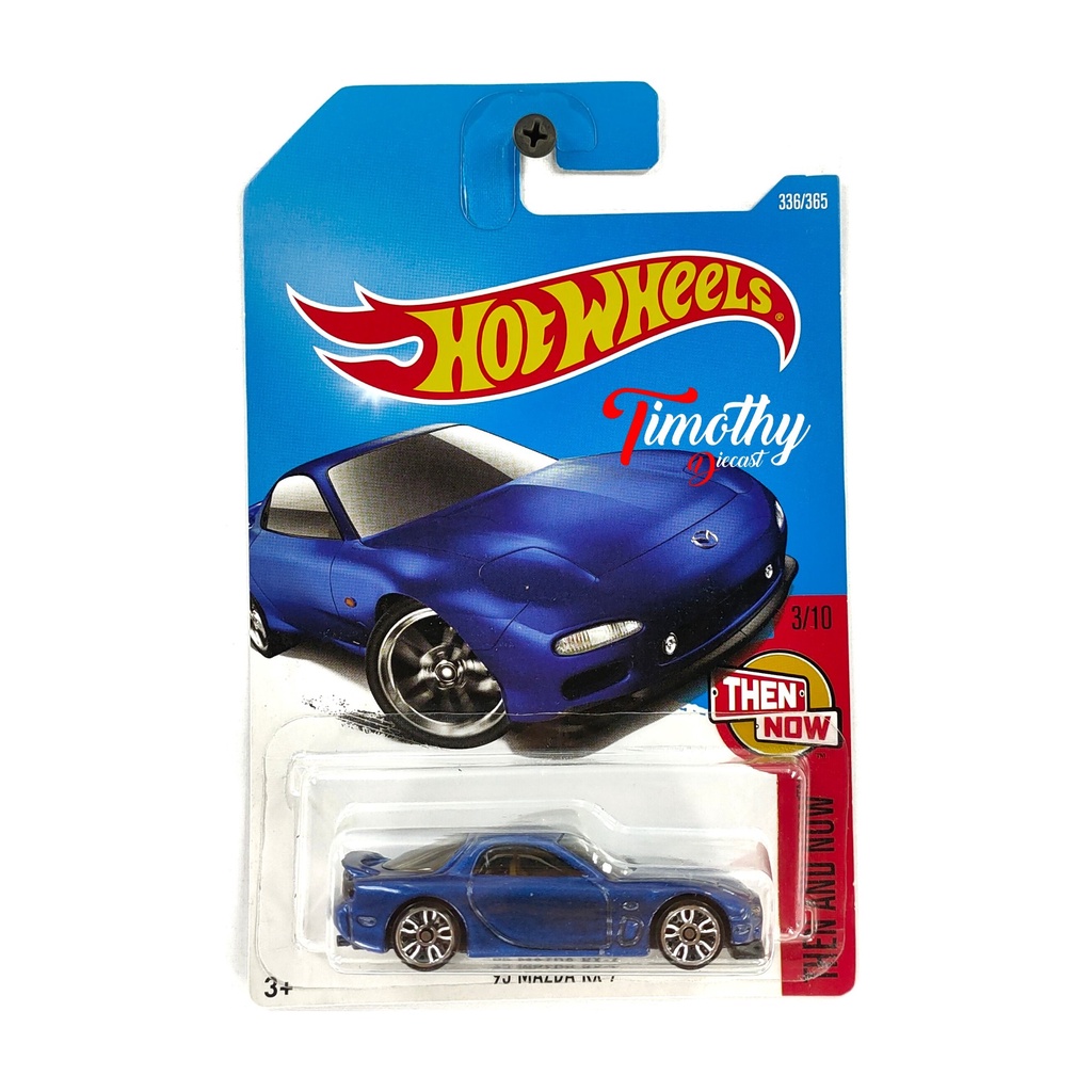 Jual Hot Wheels 95 Mazda RX 7 Biru Tua Polos Diecast Ori Mattel ...