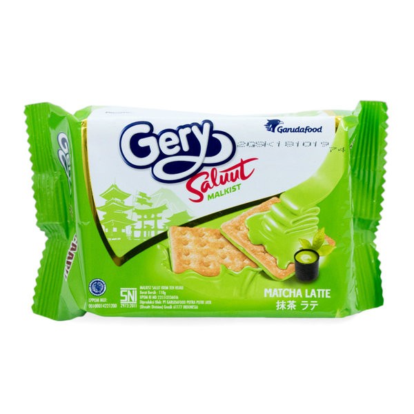 Jual GERY MALKIST GREENTEA 110G | Shopee Indonesia