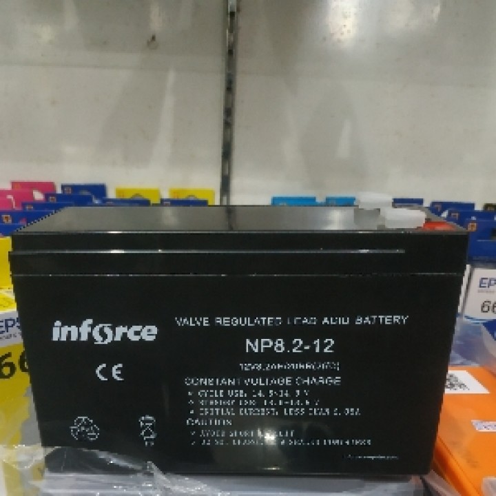 Jual BATERAI UPS INFORCE 12V8.2AH | Shopee Indonesia