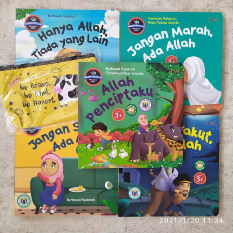 Jual Buku anak Makrifatullah - Mengenal Allah - seri Boardbook anak ...