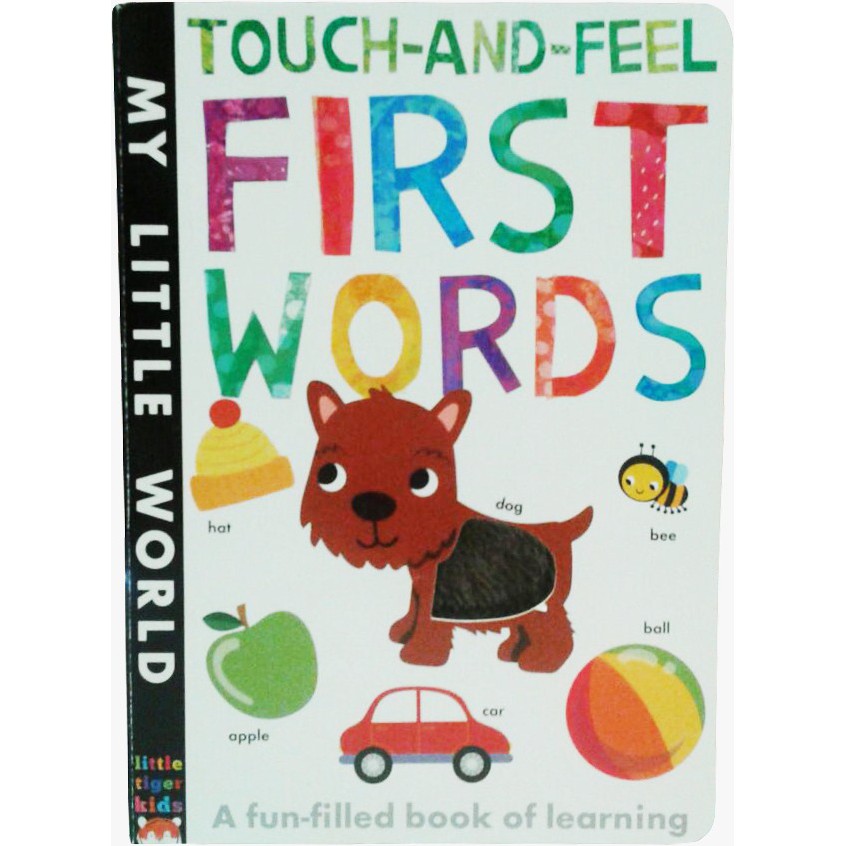 Jual Touch-And-Feel FIRST WORDS a Fun Filled Book of Learning book ...