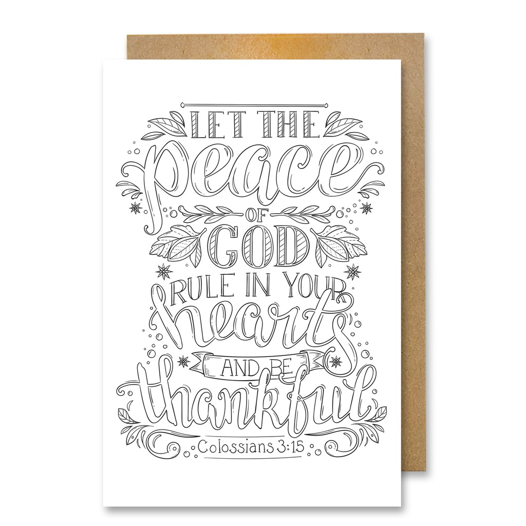 Jual DIY Coloring Card Mewarnai Kartu Rohani Ayat Akitab Bible Verse ...