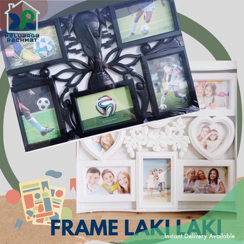 Jual FRAME FOTO LAKI LAKI INFORMA SEPAK BOLA MINIMALIS BINGKAI PAJANGAN ...