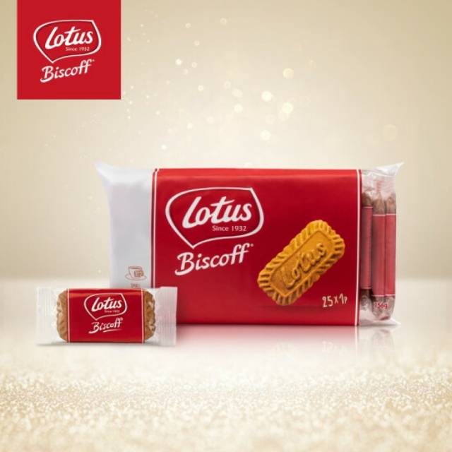 Jual Lotus Biscoff Caramelised Biscuit 156 gram isi 25pcs | Shopee ...