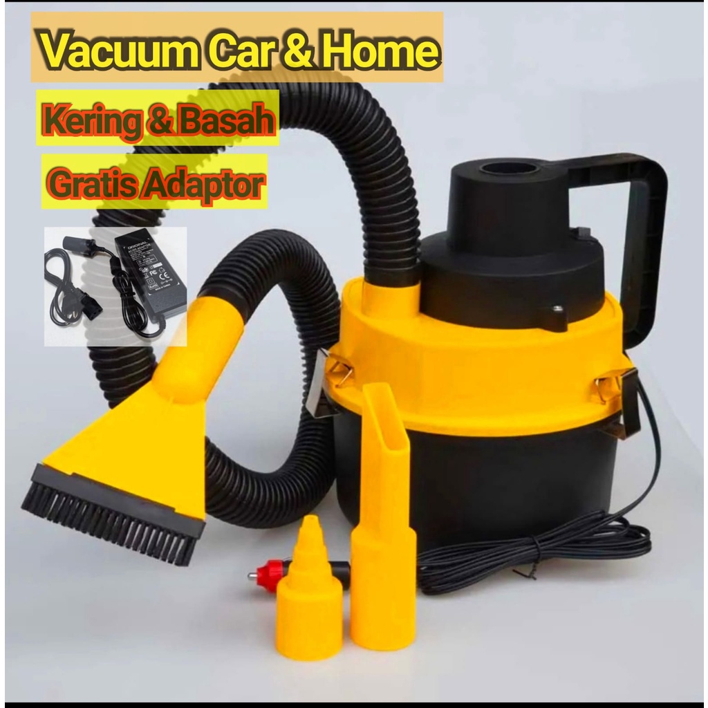 Jual 2in 1 / Ac Dan DC - Vacuum Cleaner Wet & Dry DC 12V - Vacum Mobil ...