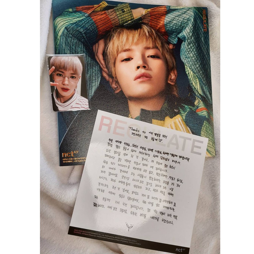 Jual Taeyong Set Regulate Album NCT (Fullset) Shopee Indonesia