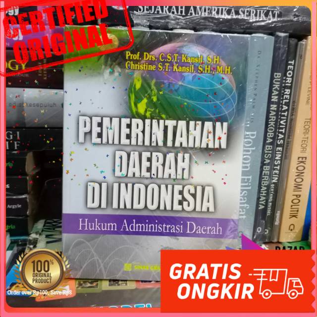 Jual Buku Pemerintahan Daerah Di Indonesia - Kansil / Sinar Grafika ...