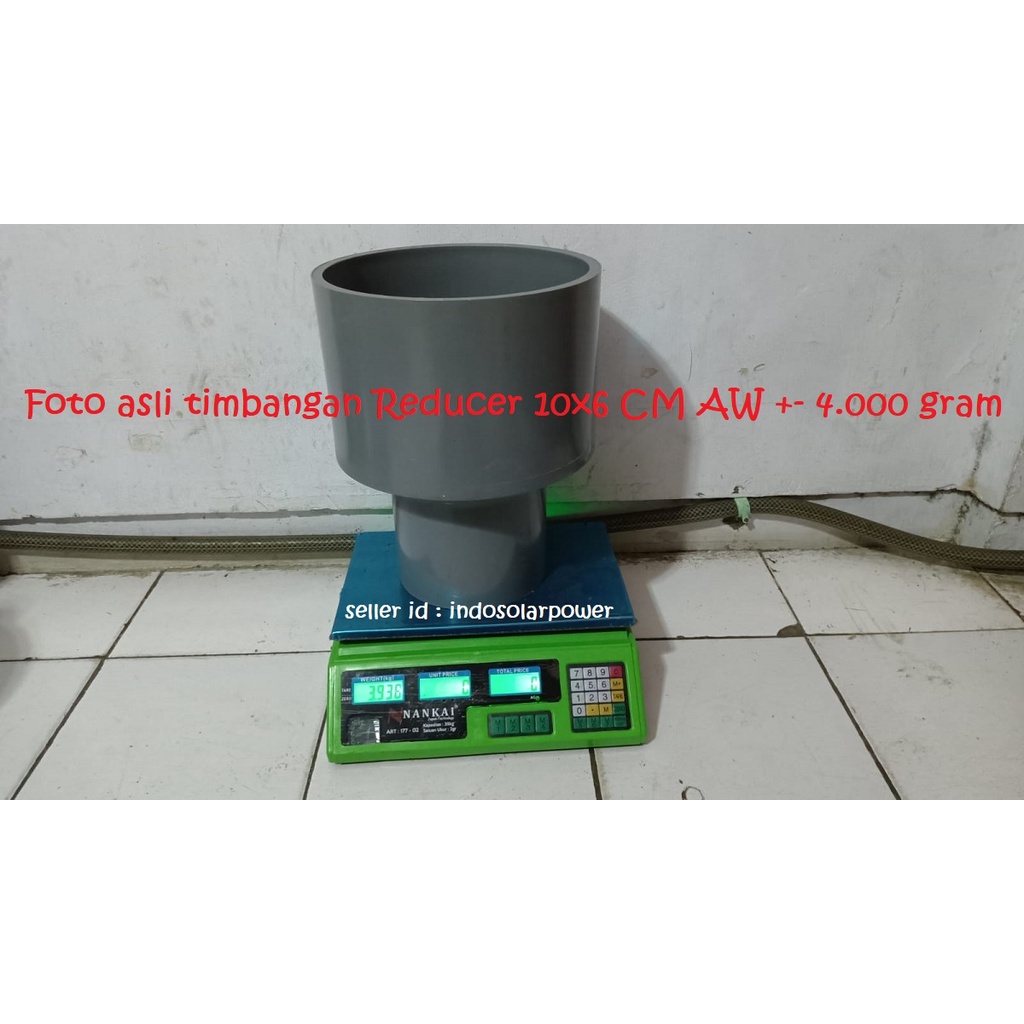 Jual Reducer PVC 10x6 10 x 6 inch inci increaser v.sok vlok vlog sock ...