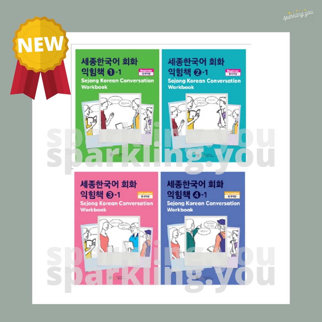 Jual Workbook Sejong Korean Conversations + Audio | Buku Belajar Bahasa ...