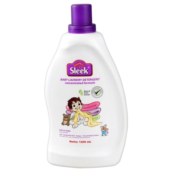 Jual Sleek Baby Laundry Detergent Botol 1200ml | Shopee Indonesia