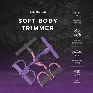 LIGHTSPEED SOFT BODY TRIMMER / Tummy Trimmer Alat Fitness / Alat Pengecil Perut/ Alat Pembakar Lemak