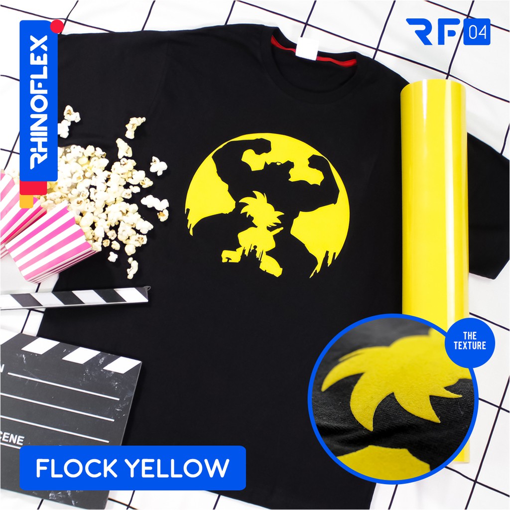 Jual Rhinoflex Polyflex Flock Yellow/ Kuning | Shopee Indonesia