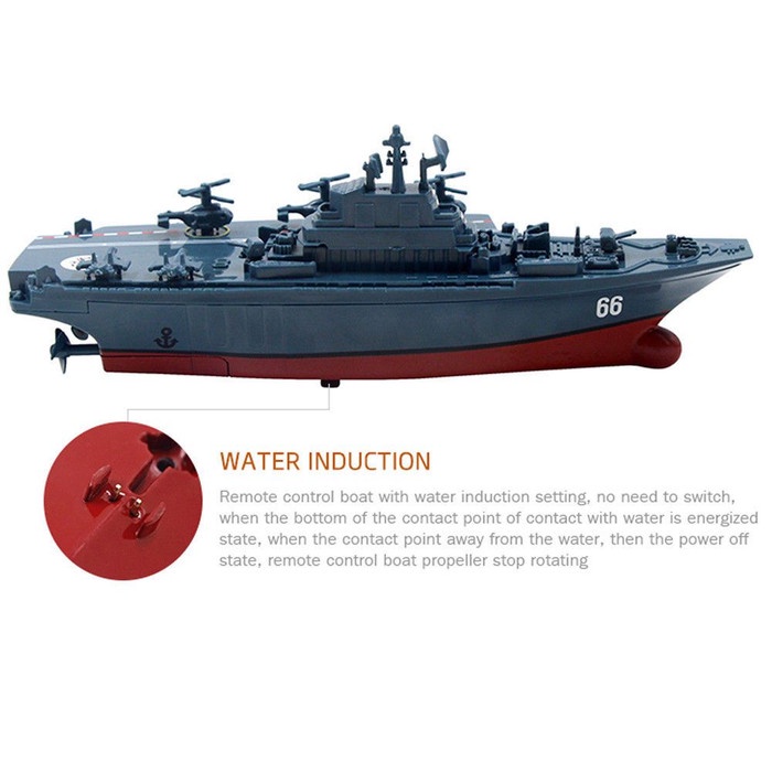 Jual Rckapal- Trendy.!! Rc Boat 2.4Ghz Remote Control Ship Warship ...