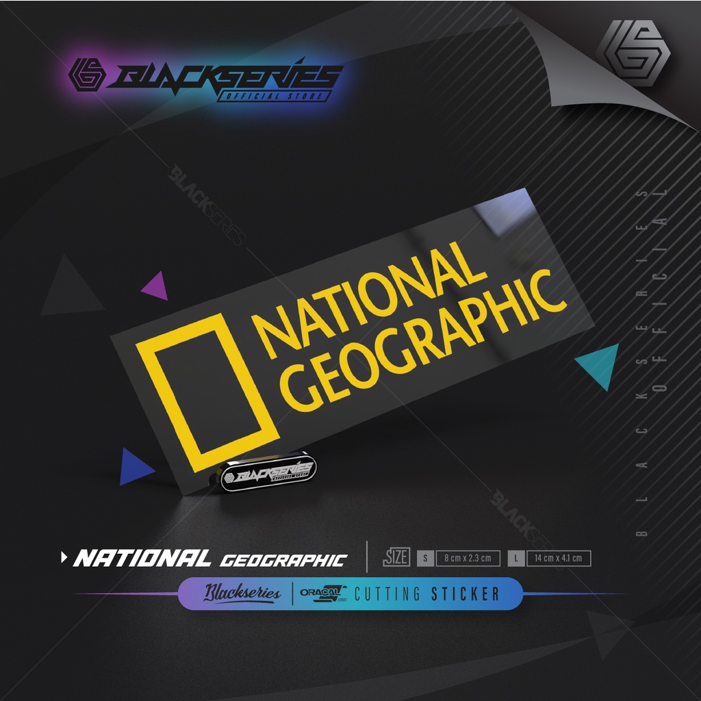 Jual Stiker National Geographic | Cutting Sticker National Geographic ...