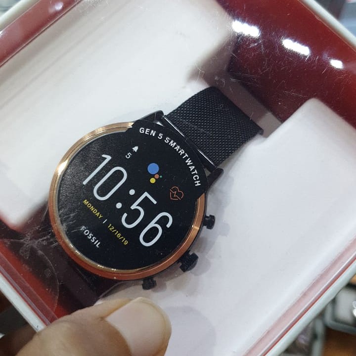 Gen 5 smartwatch julianna hr smoke stainless steel clearance