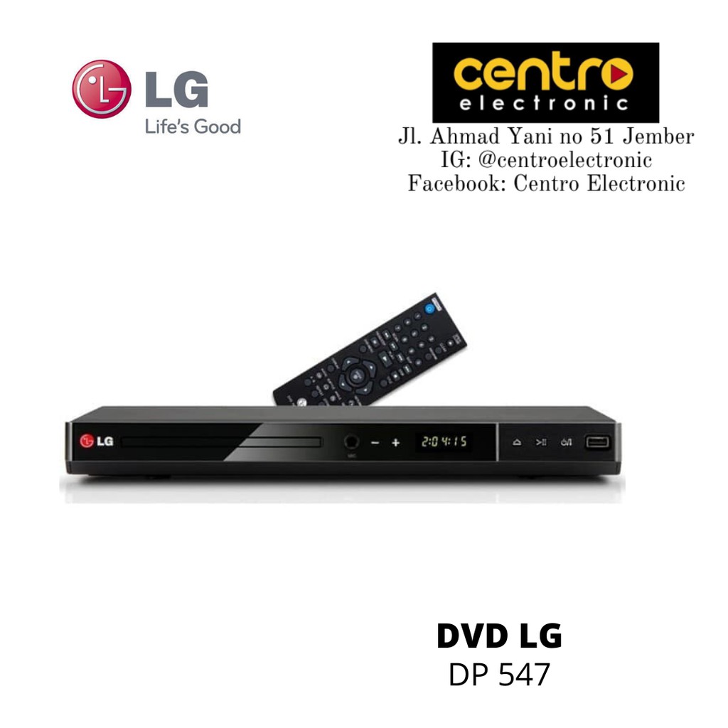 Jual DVD Player LG DP547 Shopee Indonesia