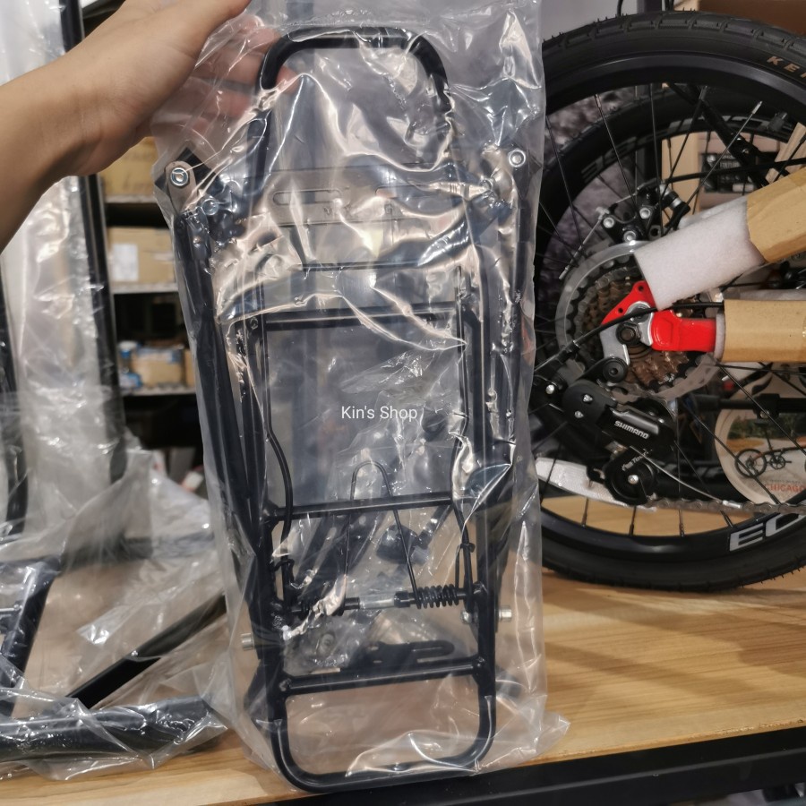 Jual RAK CARRIER BAGASI BELAKANG SEPEDA MTB TOURING ALLOY STRUMMER OXO ...
