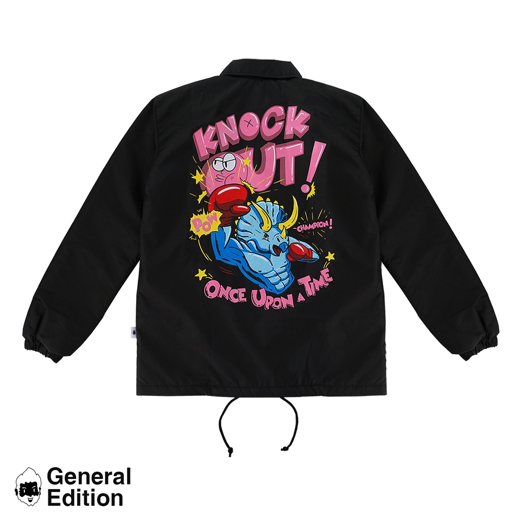 Jual (GE) Knock OUT Coach Jacket Black | Shopee Indonesia