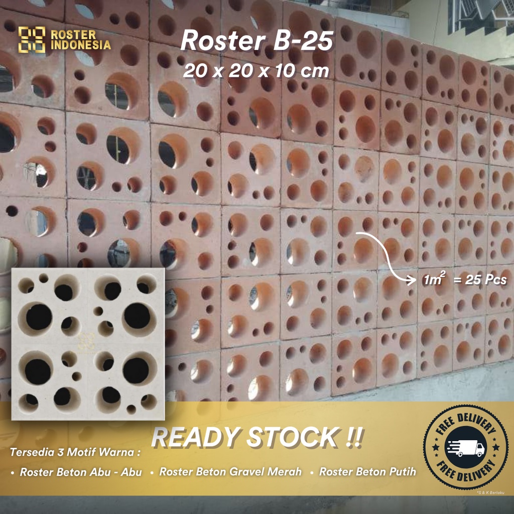 Jual Roster Beton Minimalis Loster Beton Minimalis Lubang Angin Rumah Roster Abu Ventilasi 9006