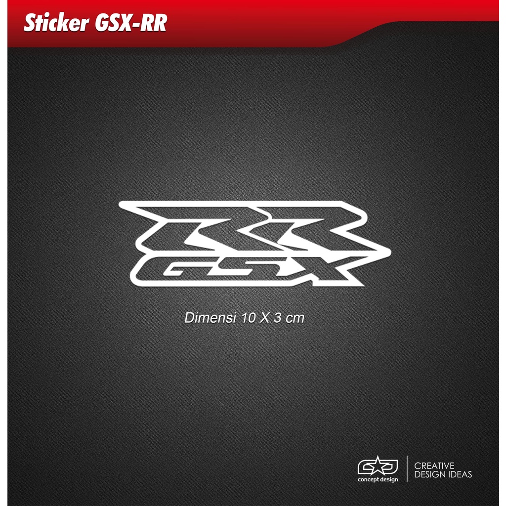 Jual Sticker Cutting GSX RR | Shopee Indonesia