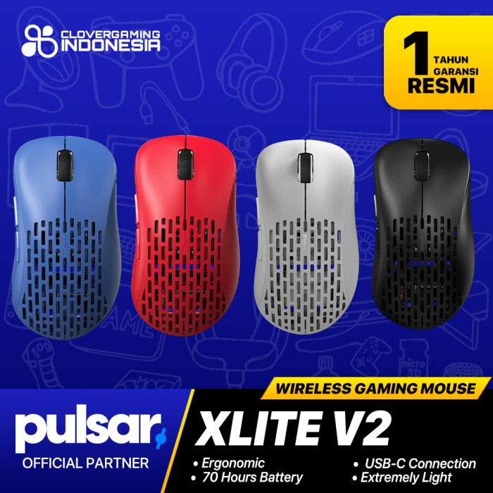 Jual Pulsar Xlite V2 Mini Edition -WirelessGaming Mouse | Shopee Indonesia