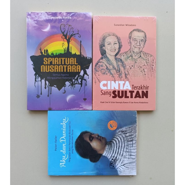 Jual Original Novel Spiritual Nusantara Aku Dan Duniaku Cinta Terakhir Sang Sultan Shopee 