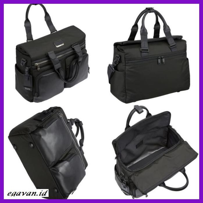 Jual Esacfeirb T U M I Alpha Bravo Irwin Duffel Black Originalllll. Shopee Indonesia