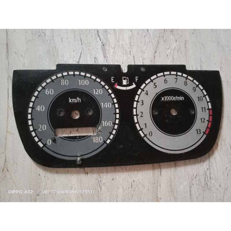 Jual Papan speedo speedometer suzuki satria hiu satria boing Ru 2 tak ...