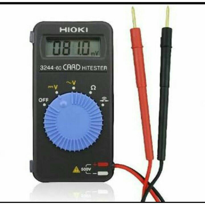 Jual HIOKI 3244-60 POCKET DIGITAL MULTIMETER 500V ASLI JAPAN | Shopee ...