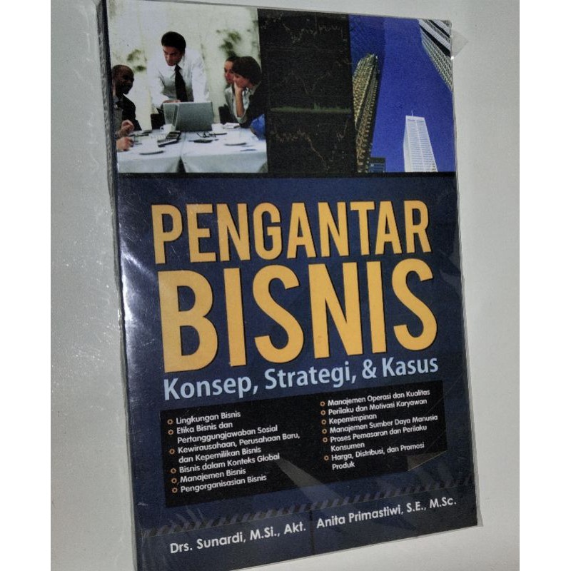 Jual PENGANTAR BISNIS KONSEP STRATEGI DAN KASUS | Shopee Indonesia
