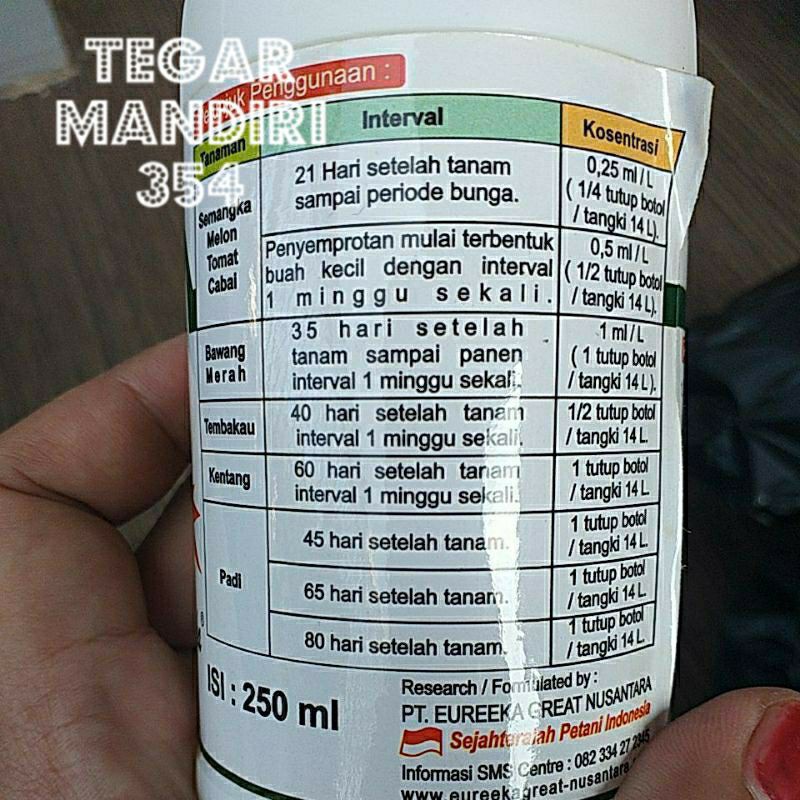 Jual ASLI!! PUPUK KALIUM PURE-K 526 250ML Pupuk buah kalium cair pure k ...