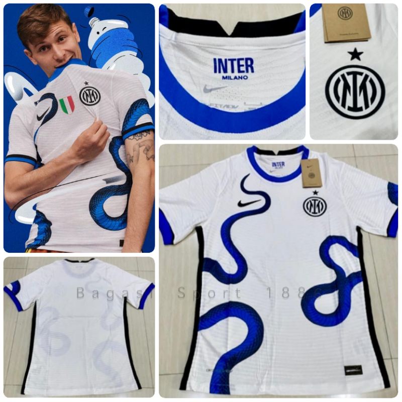 Jual Jersey Baju Bola Inter Si Ular Beneamata Vaporknit Player Issue PI ...