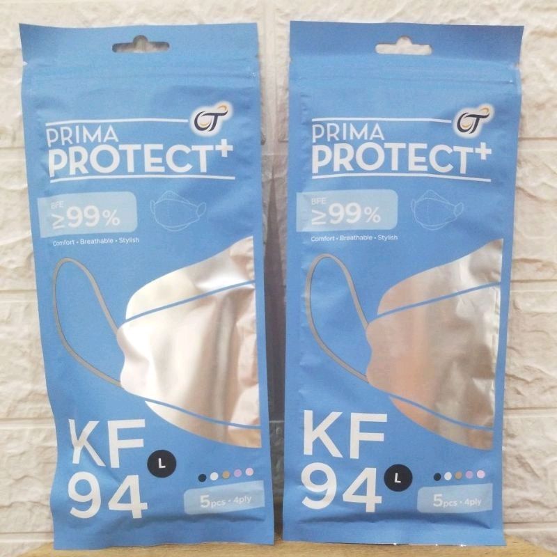 Jual Masker Prima Protect+ KF94 4Ply Evo isi 5 Pcs | Shopee Indonesia