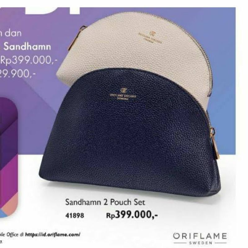 NEW Sandhamn Cosmetic Pouch set by Oriflame