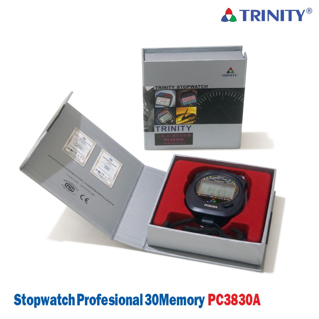 Jual Stopwatch Profesional TRINITY PC3860 ( OBRAL ) | Shopee Indonesia