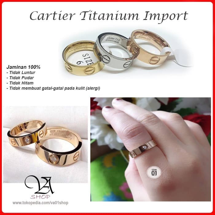 Cincin cartier original sale