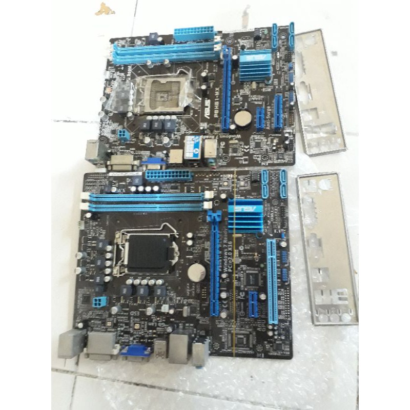 Jual Motherboard Asus H61 Socket 1155 Shopee Indonesia