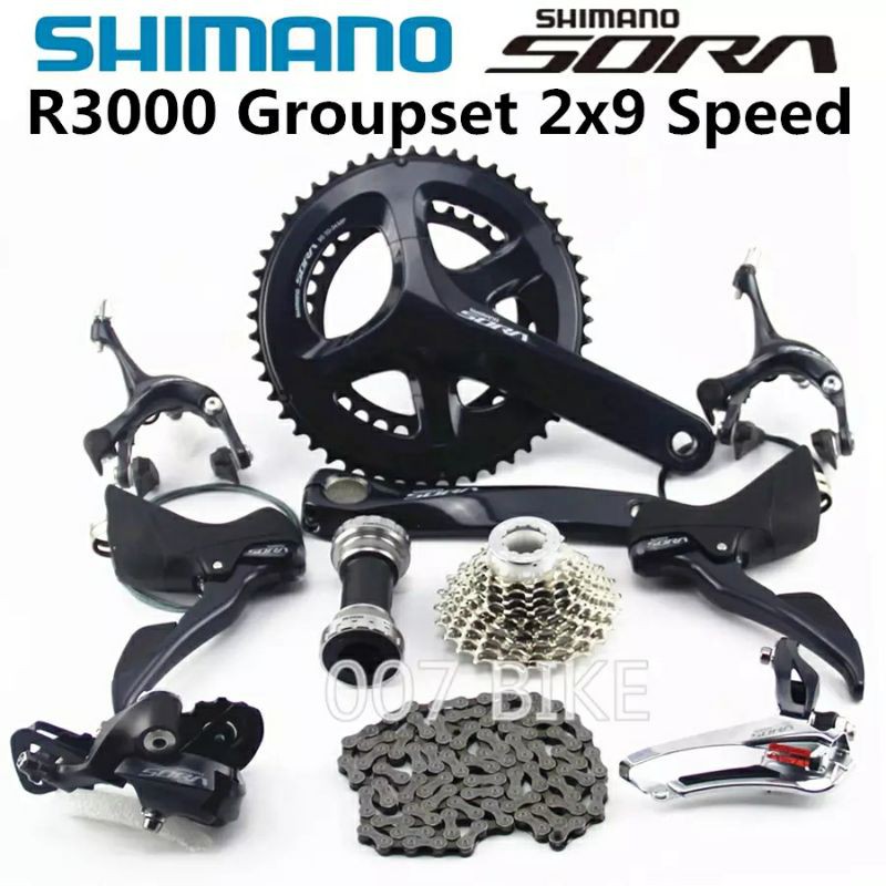 Harga groupset hot sale road bike