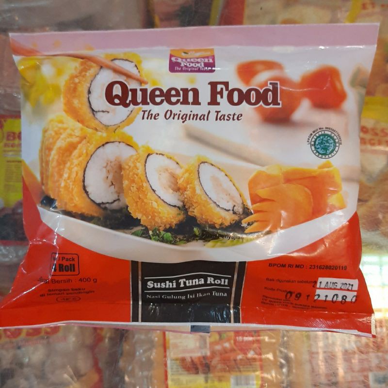 Jual Queen Food Sushi tuna roll isi 4 Shopee Indonesia