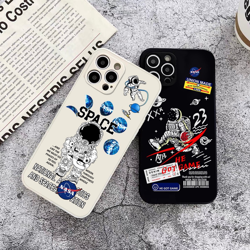 Jual Space Astronot Nasa PRINTING LENS PROTECTOR case oppo a57 2022 ...