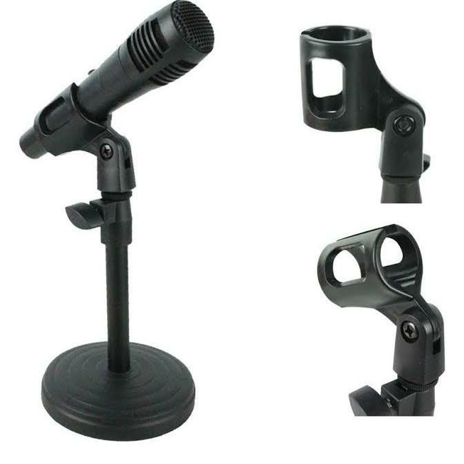Jual Holder Mic Capit Mic Besar / Jepit Mic / Dudukan Mic / Pegangan